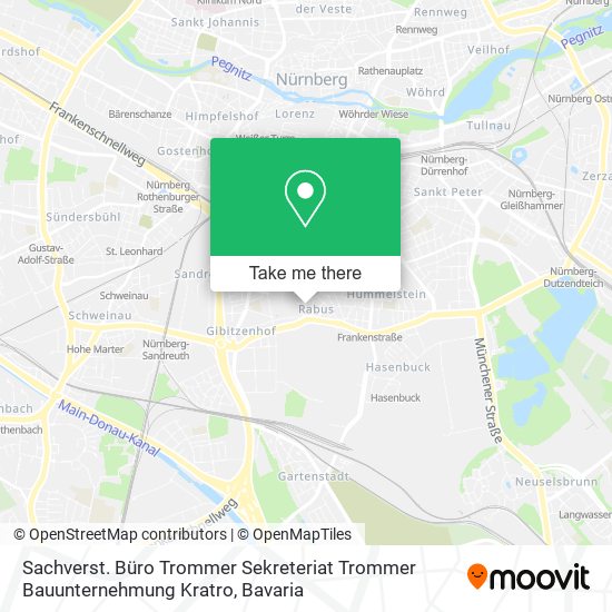 Sachverst. Büro Trommer Sekreteriat Trommer Bauunternehmung Kratro map