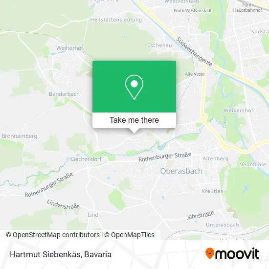 Карта Hartmut Siebenkäs