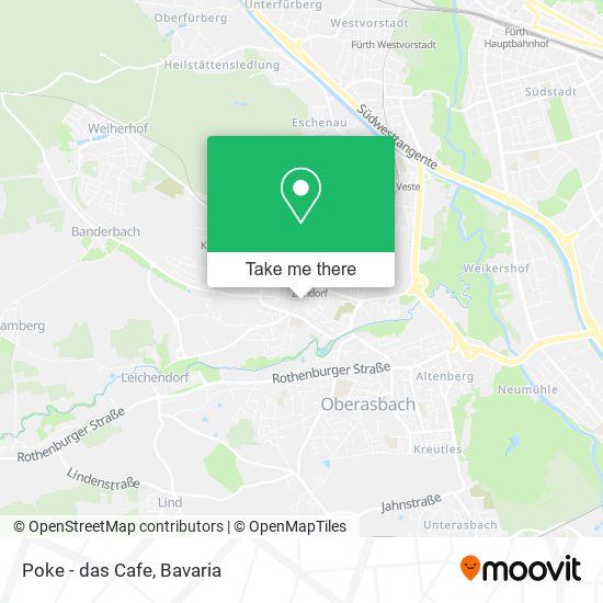 Poke - das Cafe map