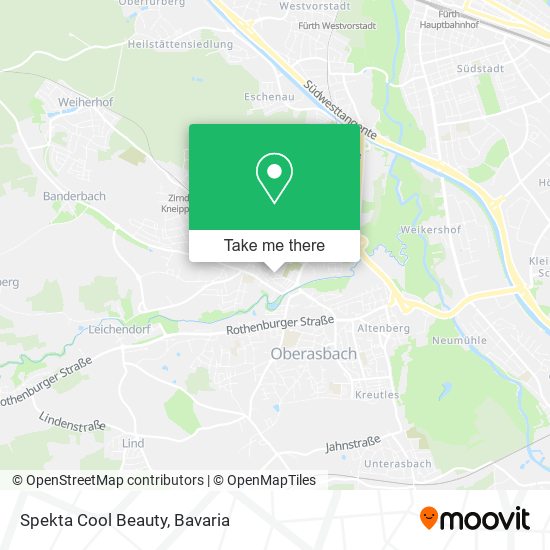 Spekta Cool Beauty map