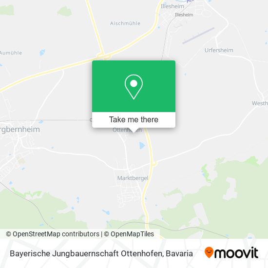 Bayerische Jungbauernschaft Ottenhofen map