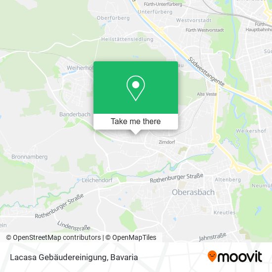 Lacasa Gebäudereinigung map