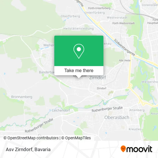 Карта Asv Zirndorf