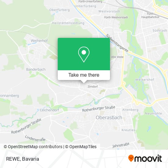 REWE map