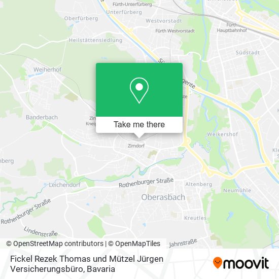 Fickel Rezek Thomas und Mützel Jürgen Versicherungsbüro map