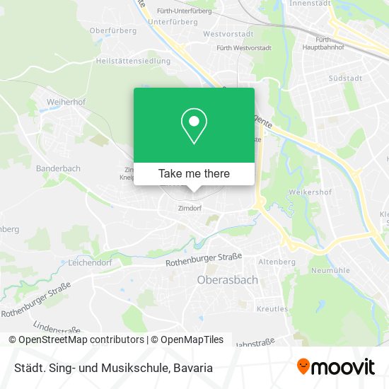 Städt. Sing- und Musikschule map