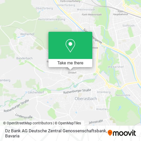 Dz Bank AG Deutsche Zentral Genossenschaftsbank map