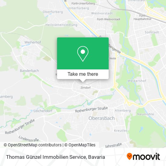 Thomas Günzel Immobilien Service map