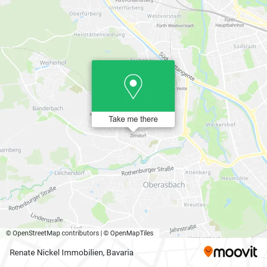 Карта Renate Nickel Immobilien