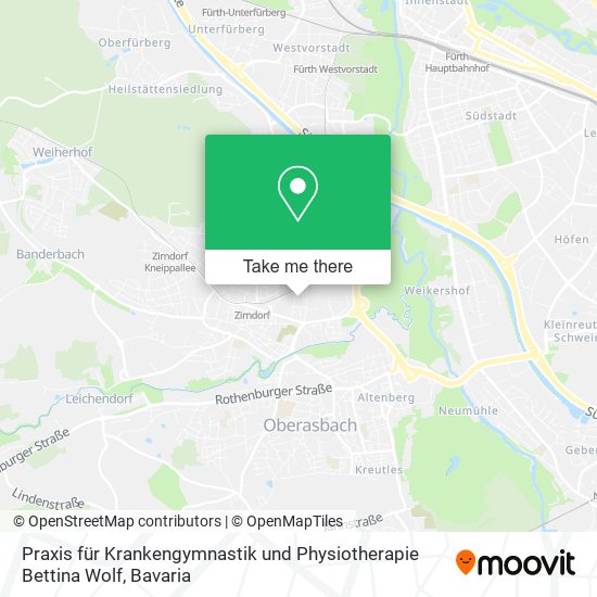 Praxis für Krankengymnastik und Physiotherapie Bettina Wolf map