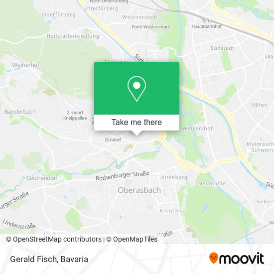 Карта Gerald Fisch