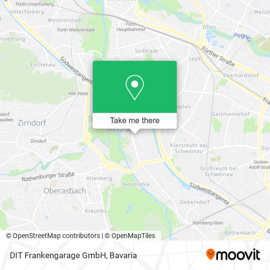 DIT Frankengarage GmbH map