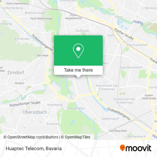 Huaptec Telecom map