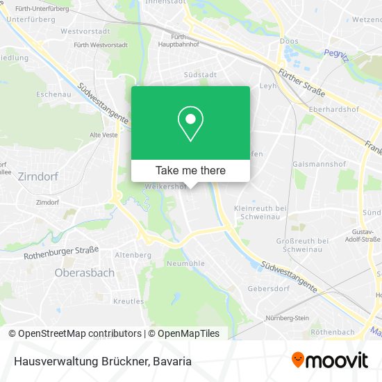 Hausverwaltung Brückner map