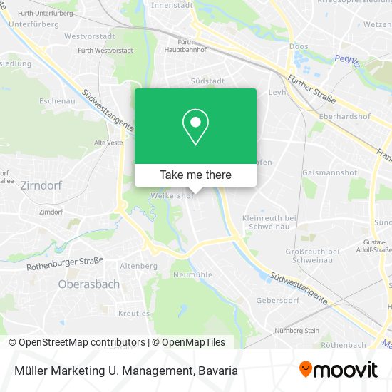 Müller Marketing U. Management map