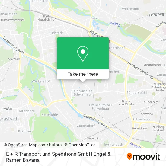 Карта E + R Transport und Speditions GmbH Engel & Ramer