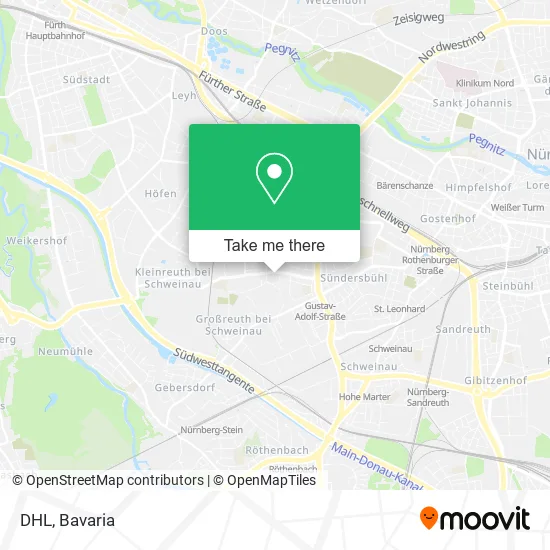Карта DHL