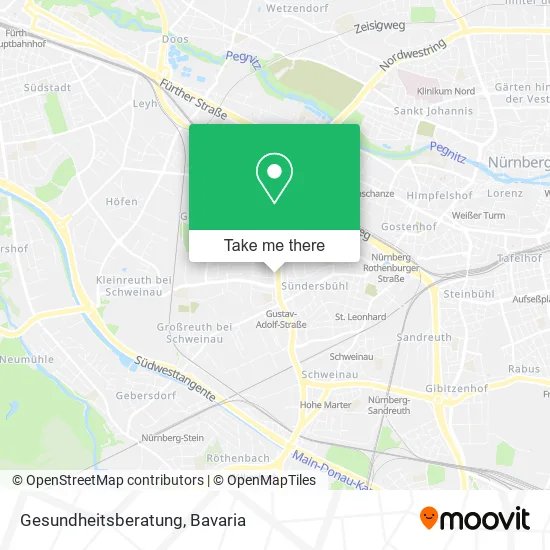 Карта Gesundheitsberatung