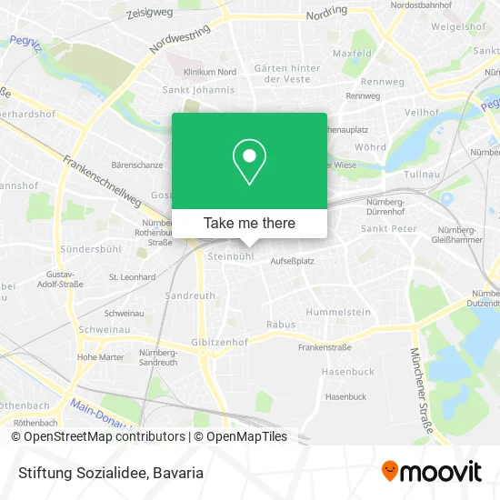 Карта Stiftung Sozialidee