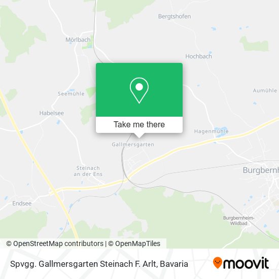 Карта Spvgg. Gallmersgarten Steinach F. Arlt