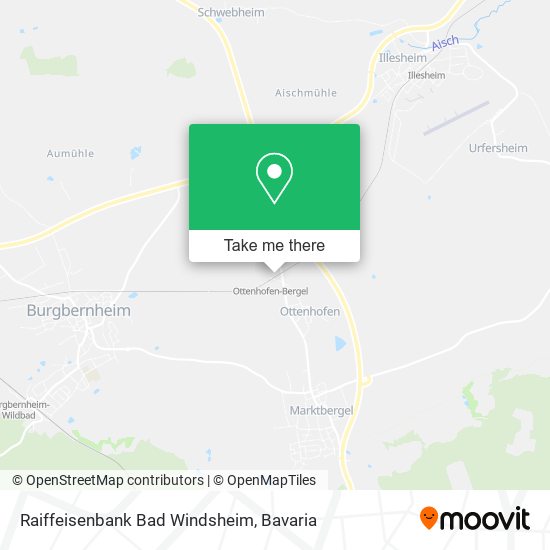 Raiffeisenbank Bad Windsheim map