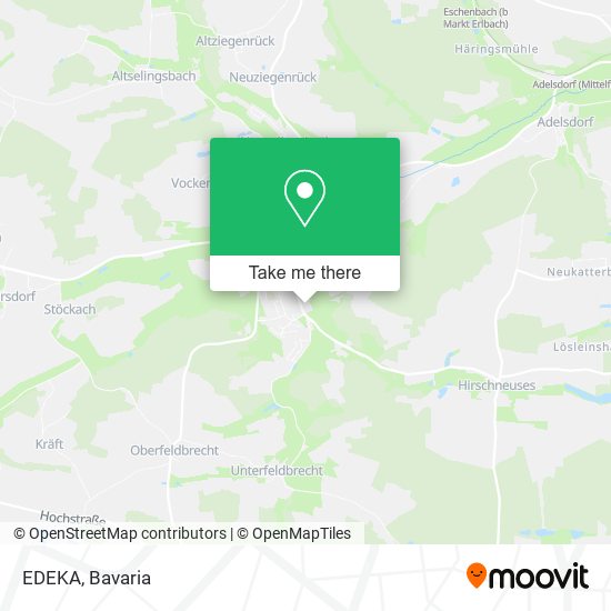 EDEKA map