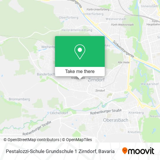 Pestalozzi-Schule Grundschule 1 Zirndorf map