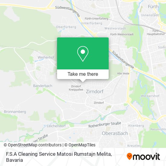 F.S.A Cleaning Service Matosi Rumstajn Melita map