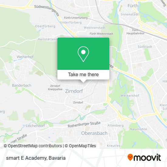 smart E Academy map