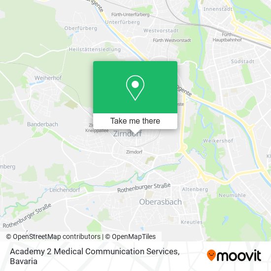 Карта Academy 2 Medical Communication Services