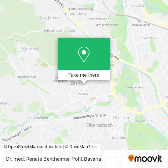 Карта Dr. med. Renate Bentheimer-Pohl