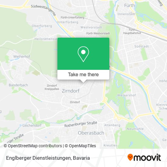 Englberger Dienstleistungen map