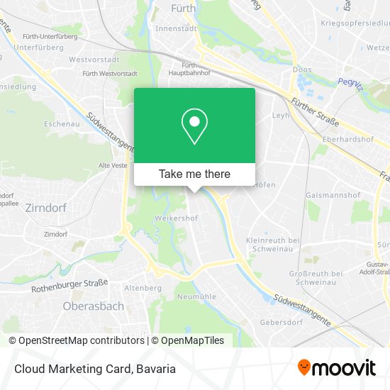 Cloud Marketing Card map