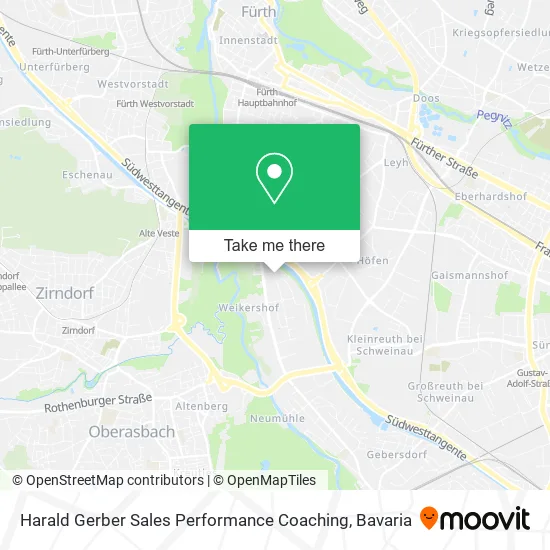 Карта Harald Gerber Sales Performance Coaching