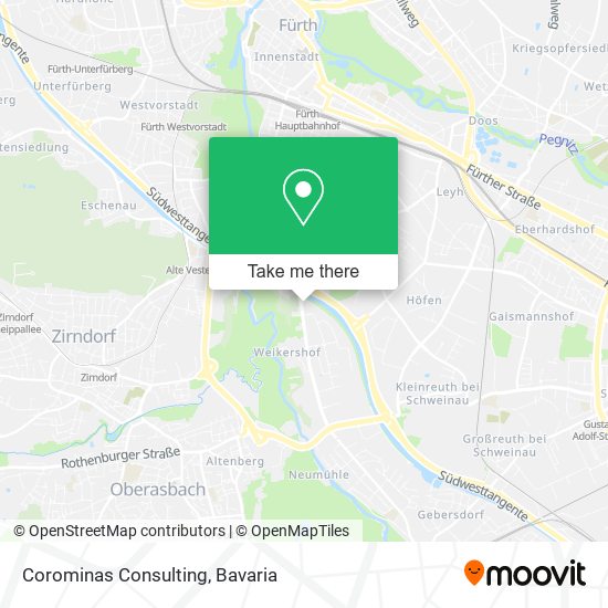 Corominas Consulting map