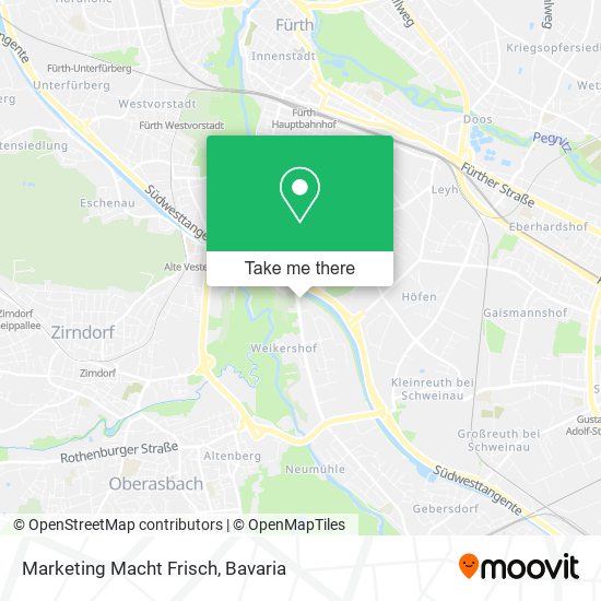 Карта Marketing Macht Frisch