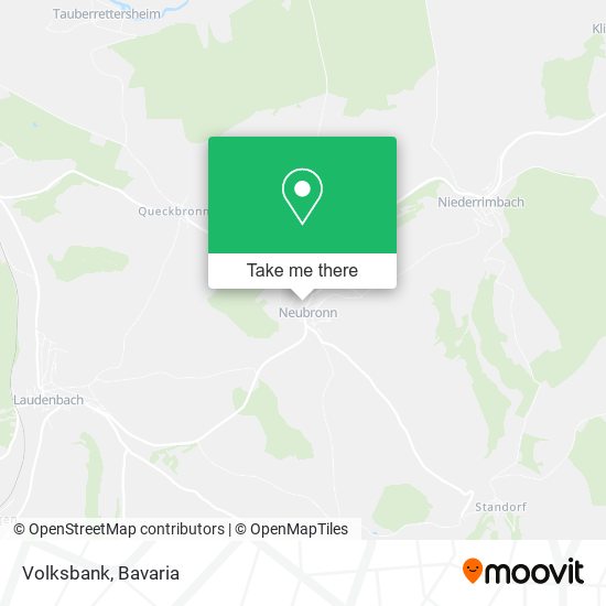 Volksbank map