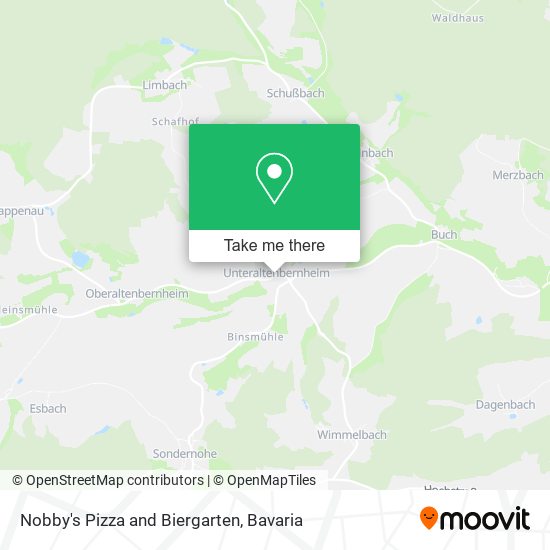 Карта Nobby's Pizza and Biergarten