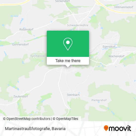 Martinastraußfotografie map