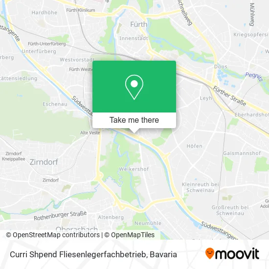 Карта Curri Shpend Fliesenlegerfachbetrieb