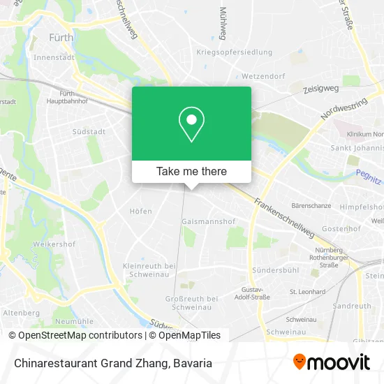 Карта Chinarestaurant Grand Zhang