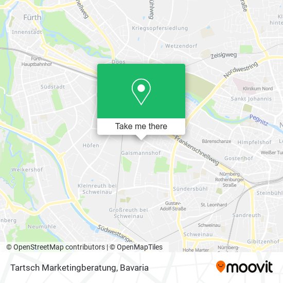 Tartsch Marketingberatung map