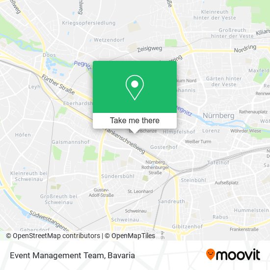 Event Management Team map