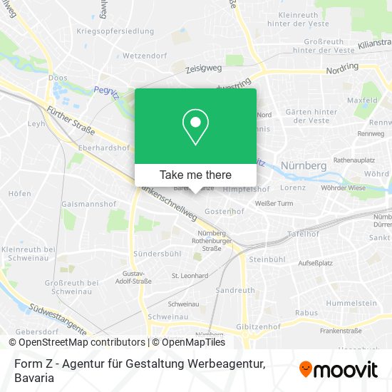 Form Z - Agentur für Gestaltung Werbeagentur map