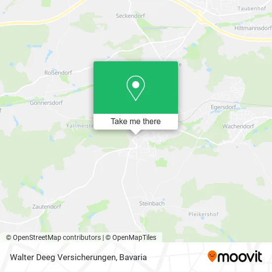 Карта Walter Deeg Versicherungen
