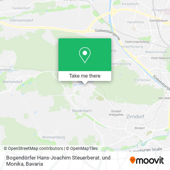 Bogendörfer Hans-Joachim Steuerberat. und Monika map