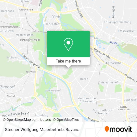 Stecher Wolfgang Malerbetrieb map
