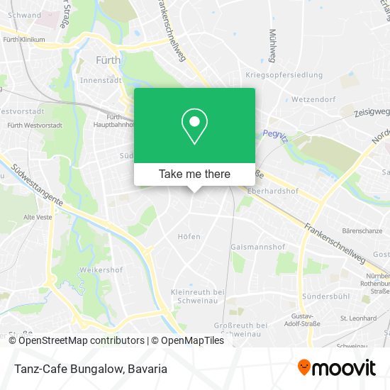 Tanz-Cafe Bungalow map