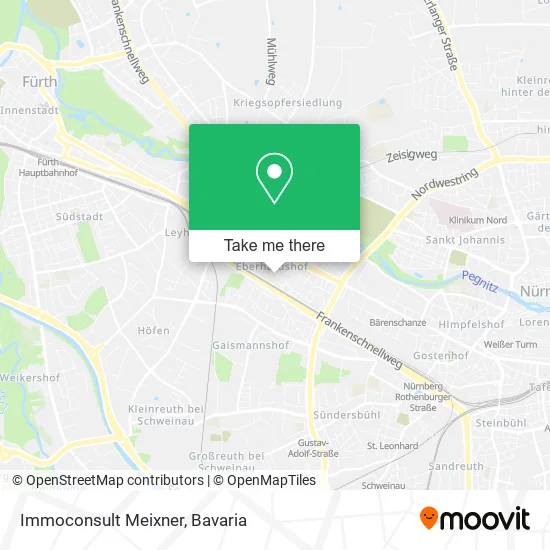 Карта Immoconsult Meixner