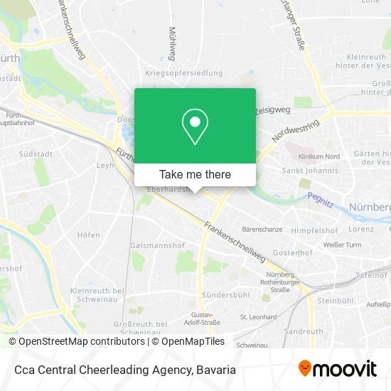 Карта Cca Central Cheerleading Agency